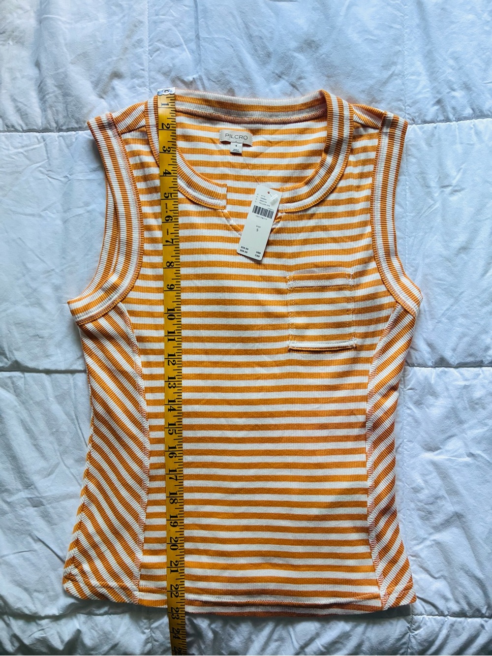 Pilcro Seamed Muscle Tank - Picture 8 of 8